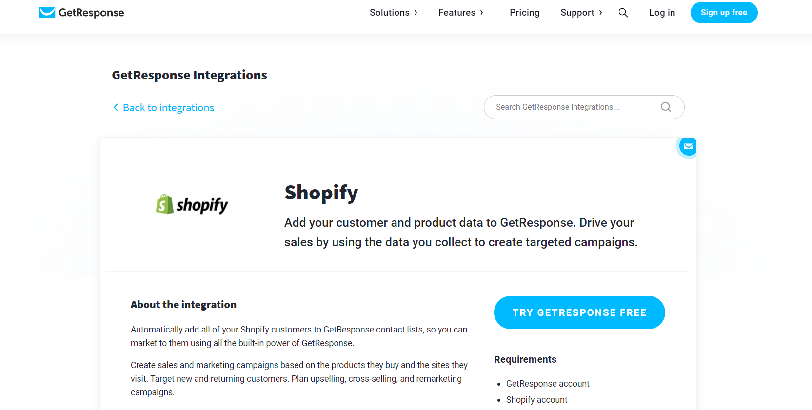 Shopify Email Marketing Integration