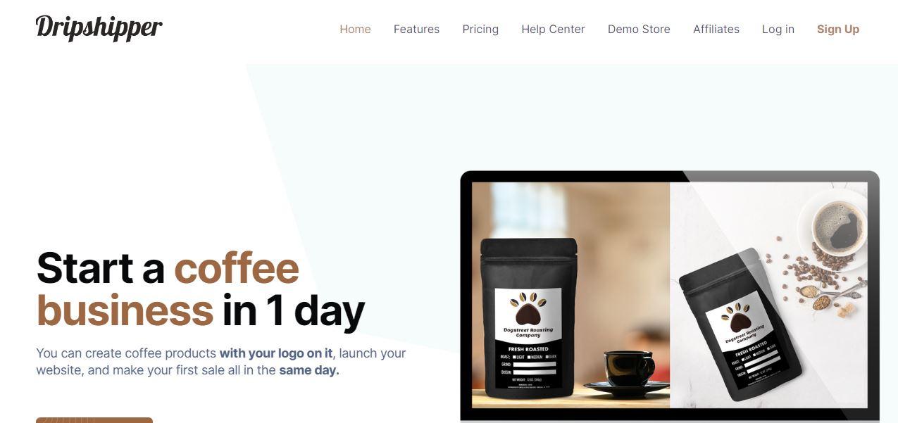 On demand dropshipping of private label supplements & coffee