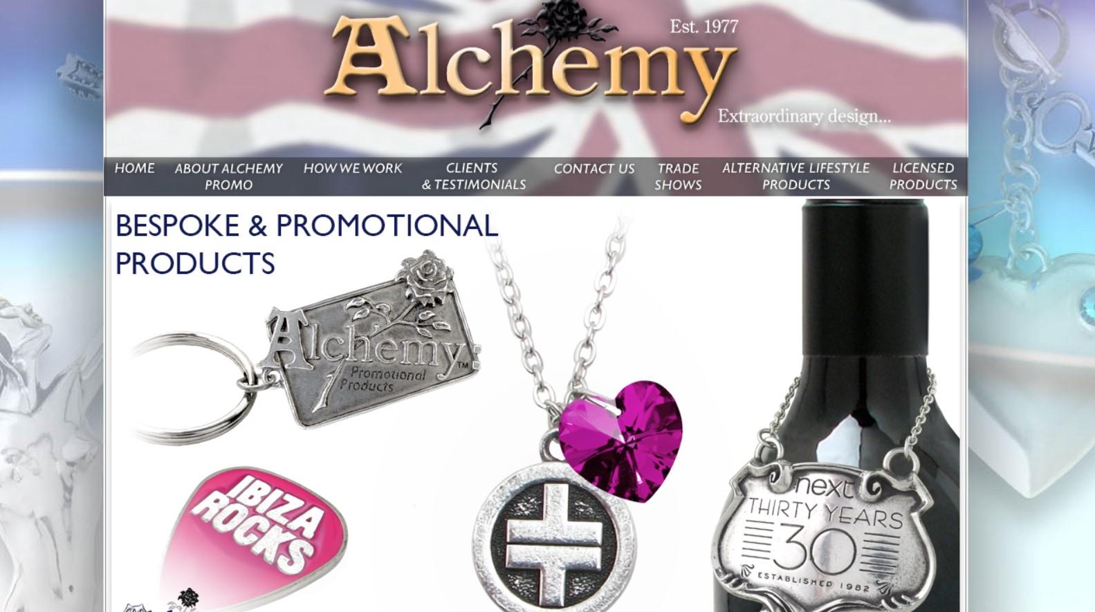 Alchemy is firmly focused on contemporary and esoteric jewelry. It is the leader in gothic lifestyle accessories across the United Kingdom.