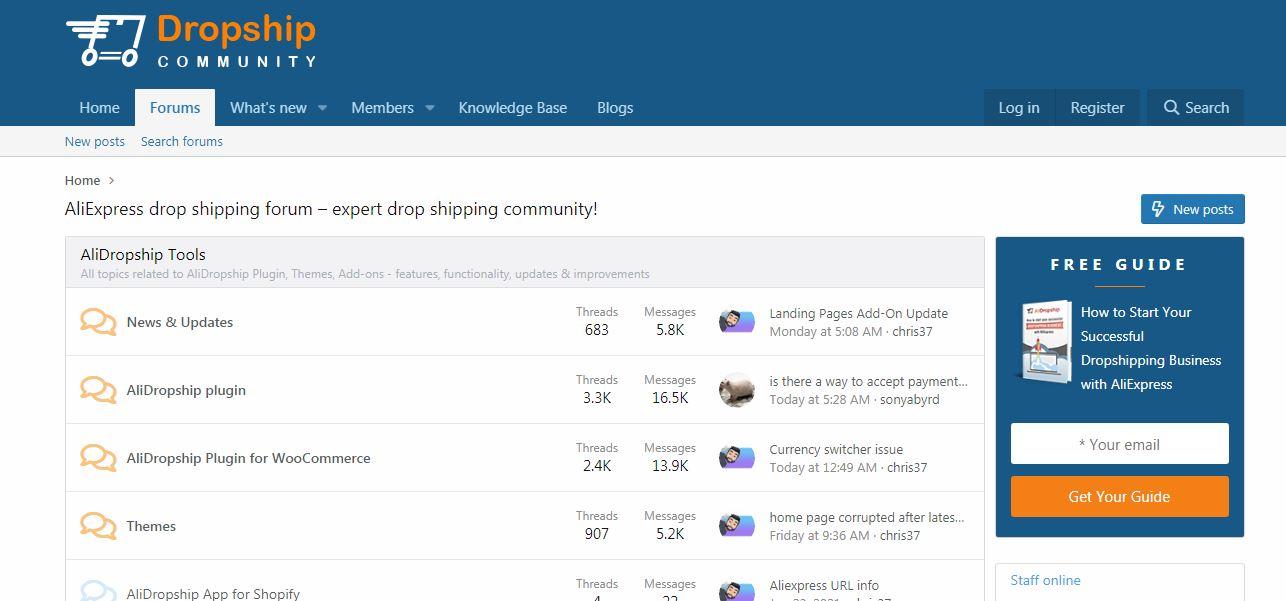 aliexpress dropshipping forum