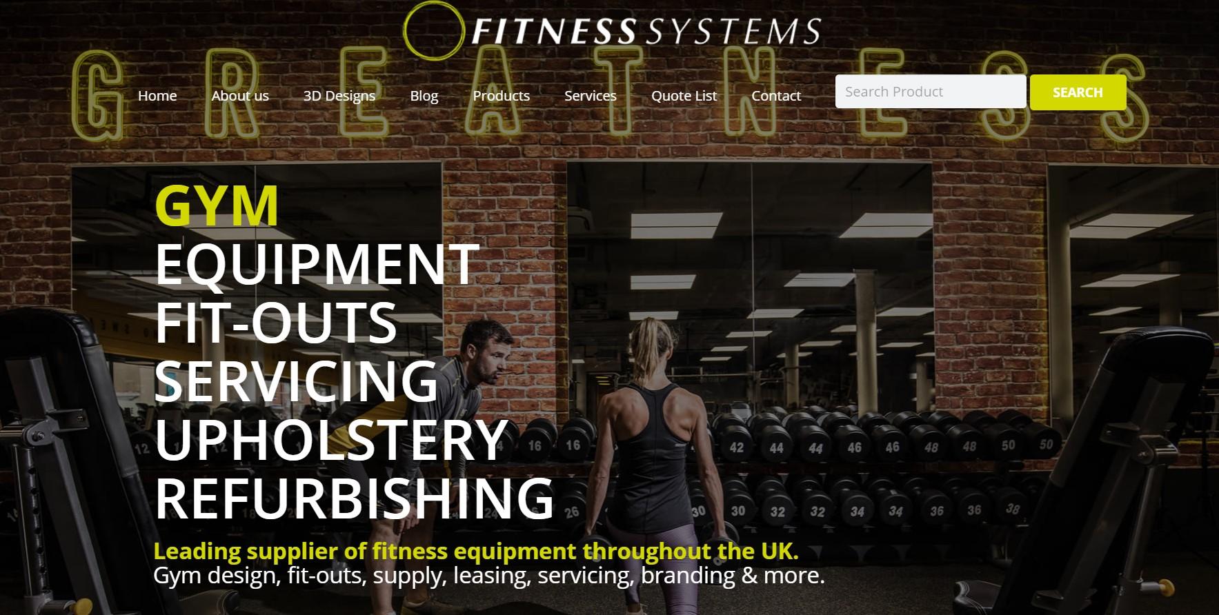 fitness Systems has been part of this industry for over 30 years.