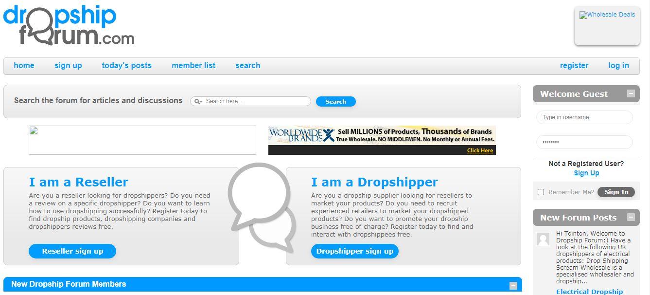 dropship forum