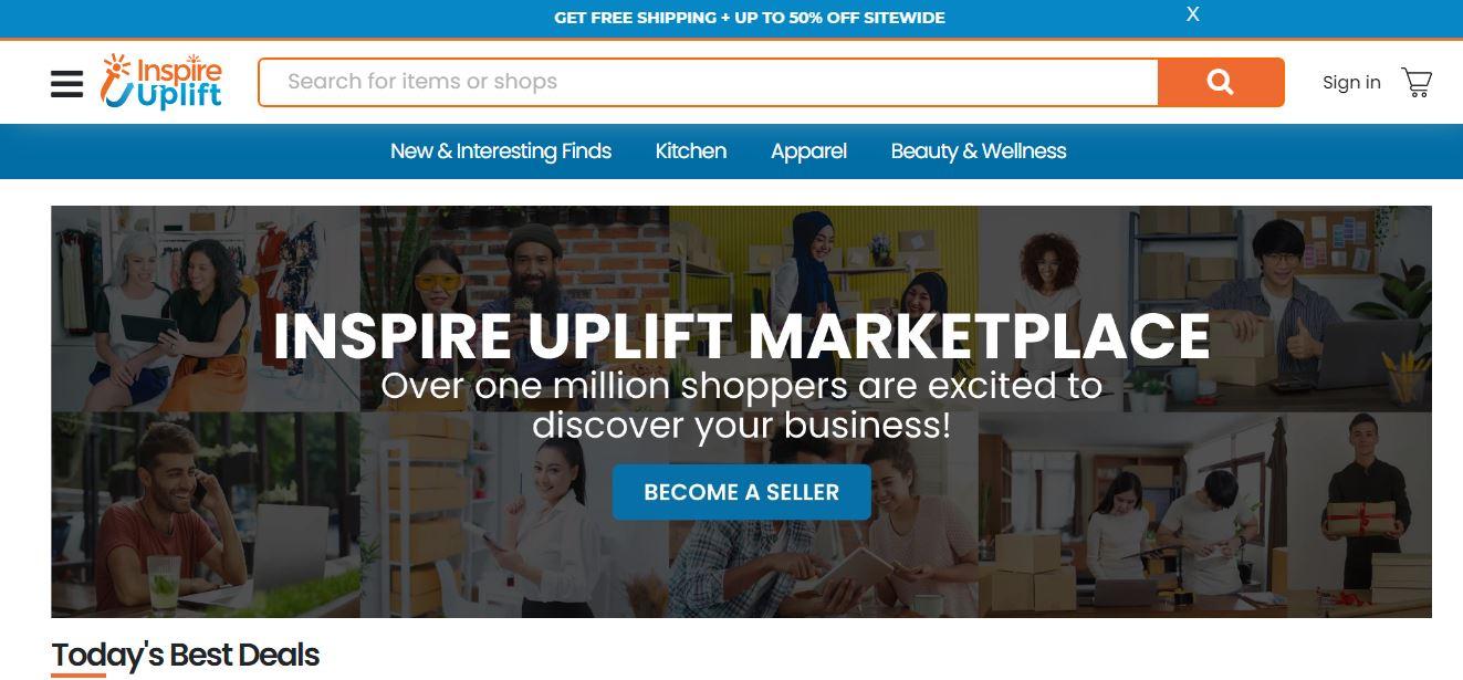 Inspireuplift-The Best Dropshipping Website