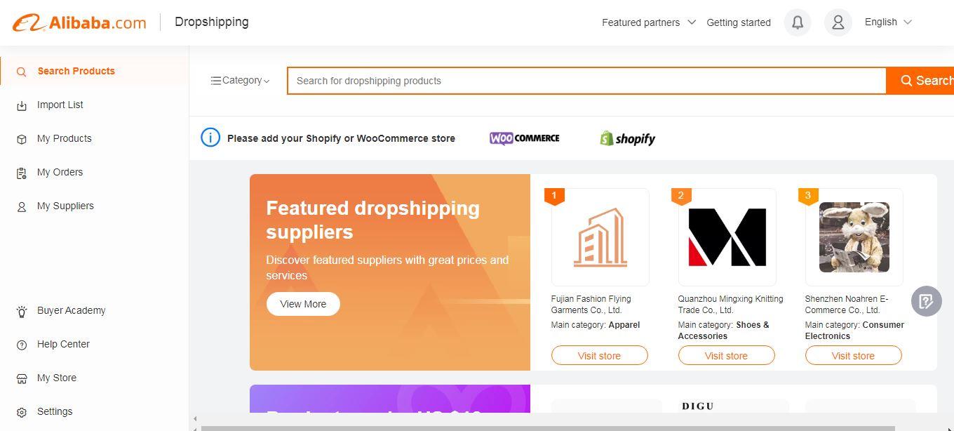 alibaba dropshipping