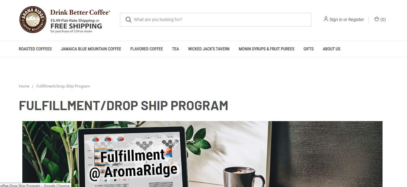 On demand dropshipping of private label supplements & coffee