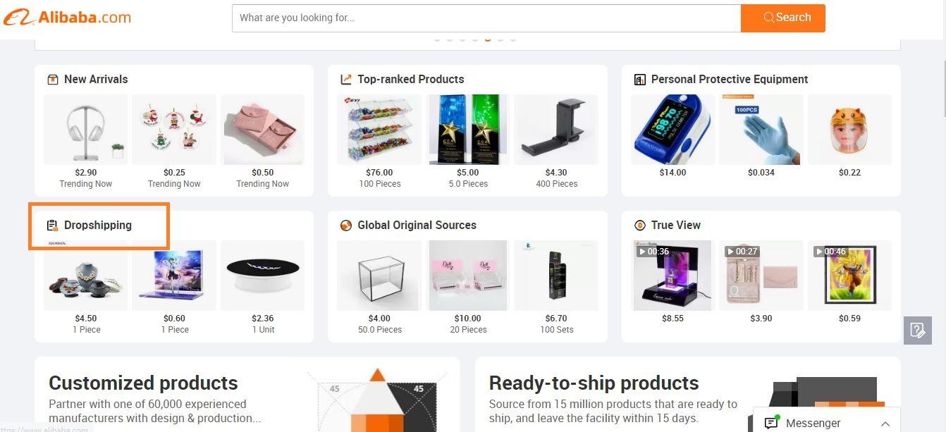 alibaba dropshipping