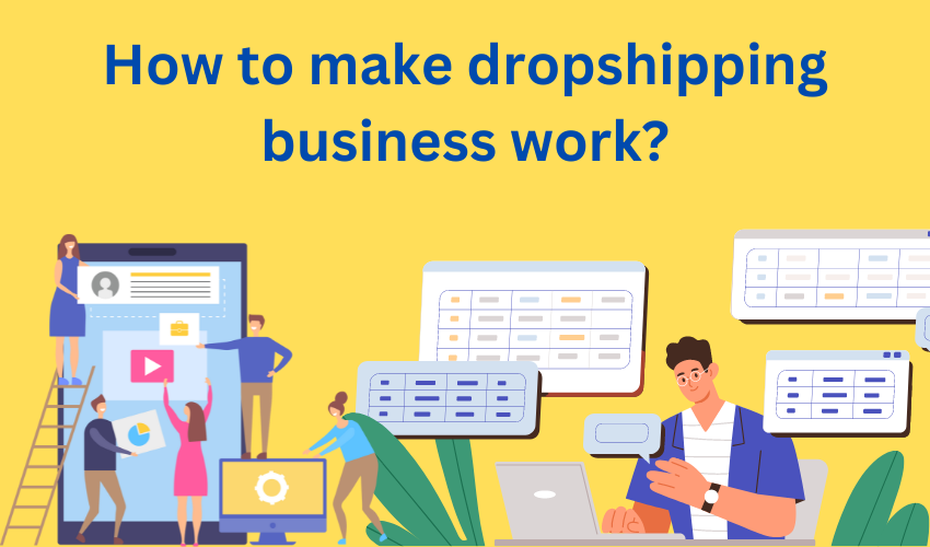 How To Make Your Dropshipping Business Work