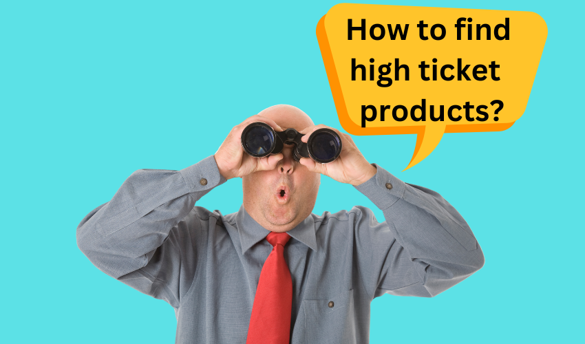 how to find high ticket dropshipping products