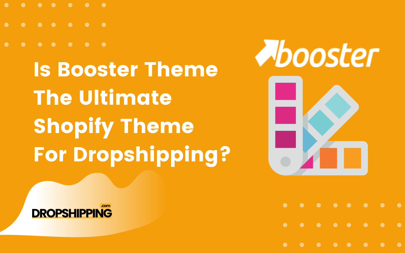 The Ultimate Booster Theme Review For Shopify Dropshipping