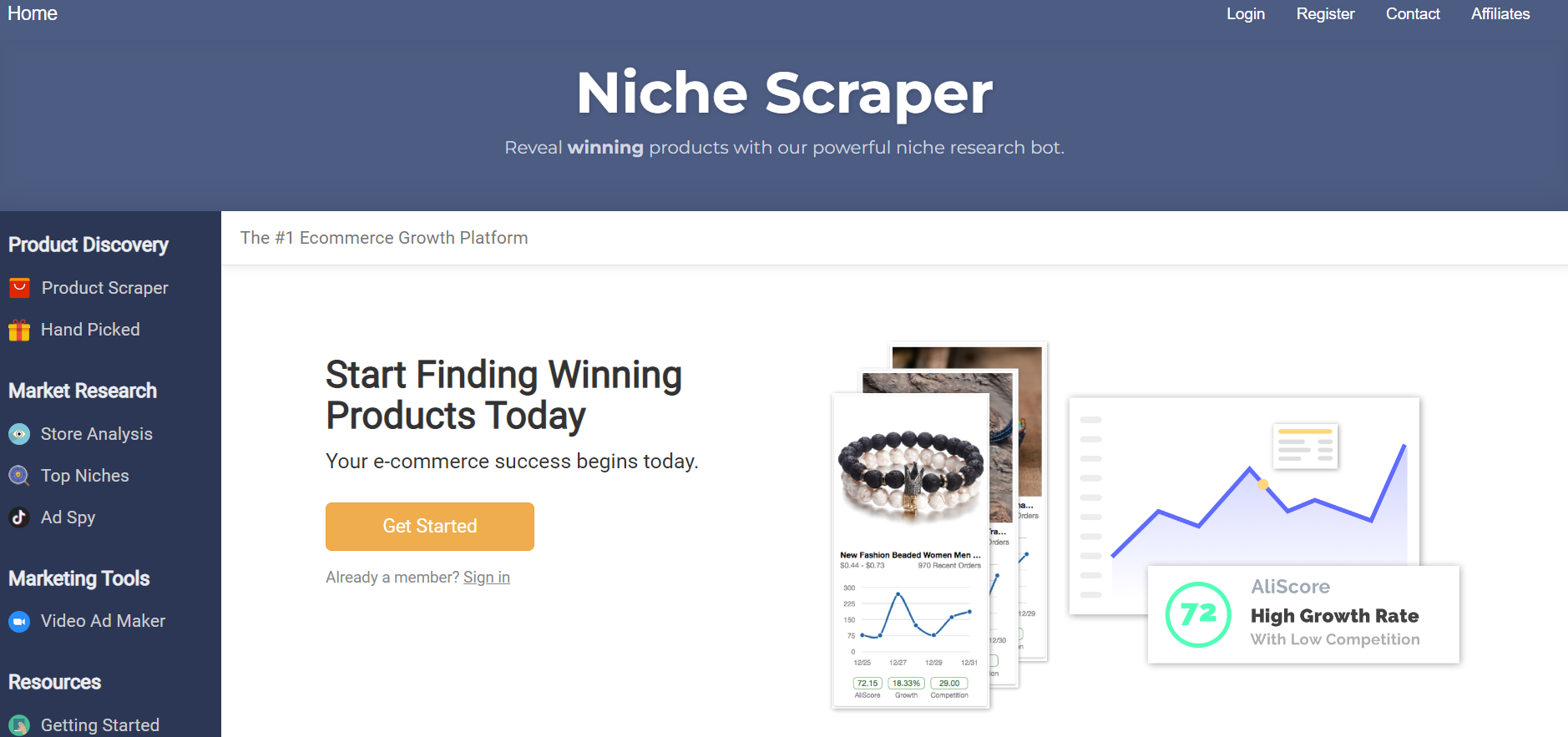 niche scraper