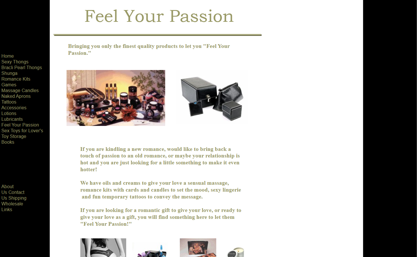 Passion Products Group is an American candle supplier that offers a variety of massage candles with different scents.