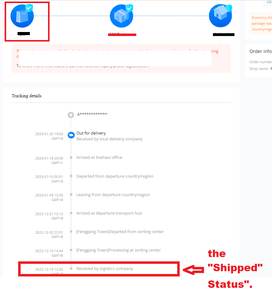 Shipment Statuses and Sub Statuses Explained