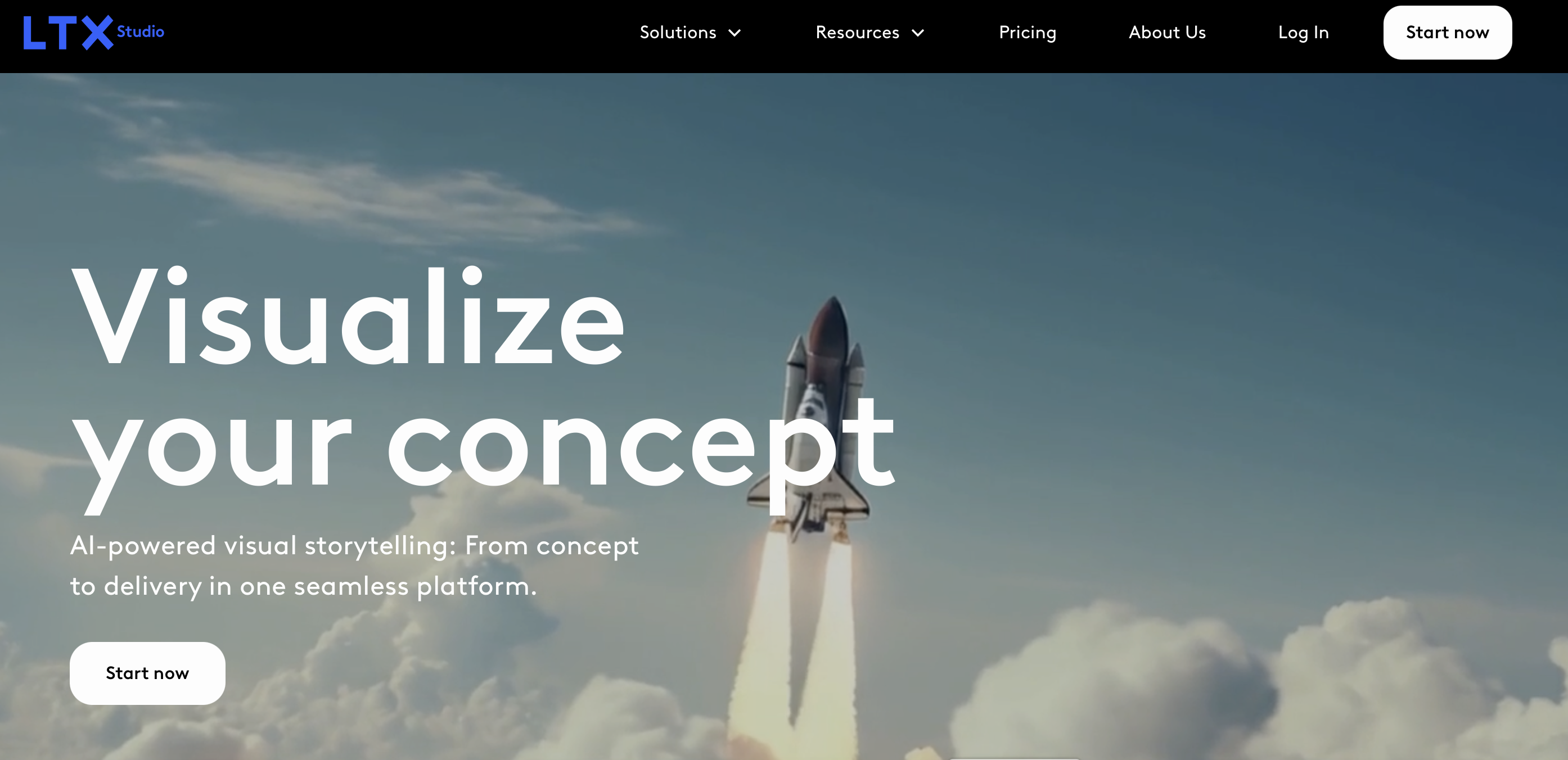 ltx studio homepage