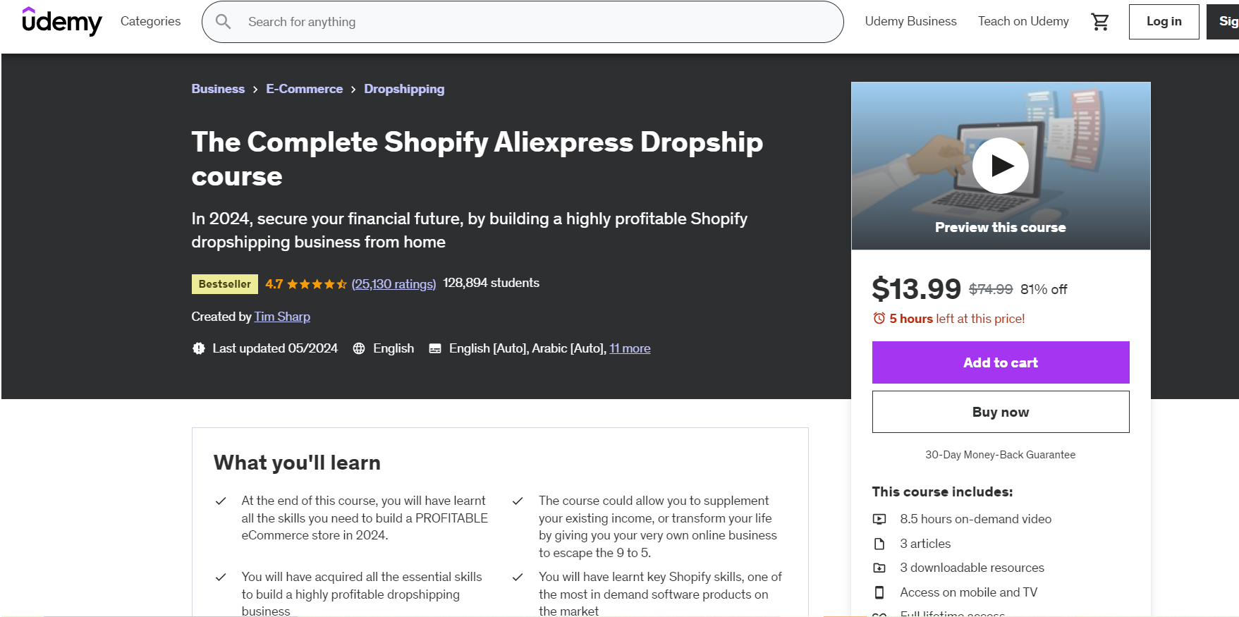 the complete shopify aliexpress 